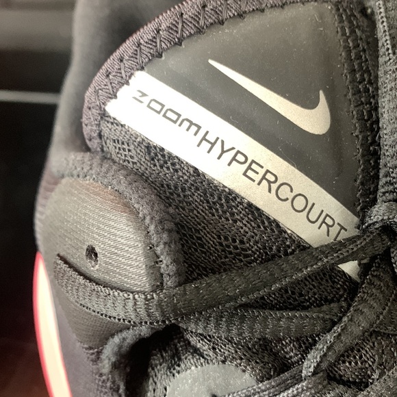 NIKE ZOOM HYPERSPEED COURT SE - BLACK/METALLIC SILVER - Picture 7 of 7